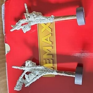 Decorative Snow Covered Trees For Christmas Village